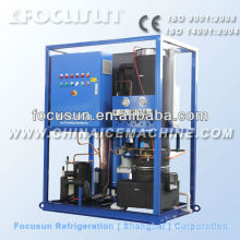 PLC controlled tube ice maker with ice packaging machine